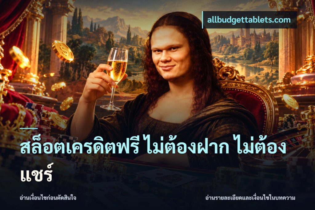 สล็อตเครดิตฟรี ไม่ต้องฝาก ไม่ต้องแชร์