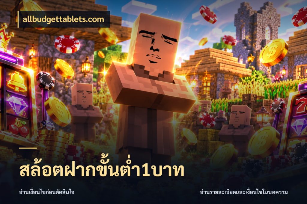 สล้อตฝากขั้นต่ำ1บาท มุมสนุกของคนที่กำหนดขอบเขตตัวเอง ในมุม allbudgettablets.com