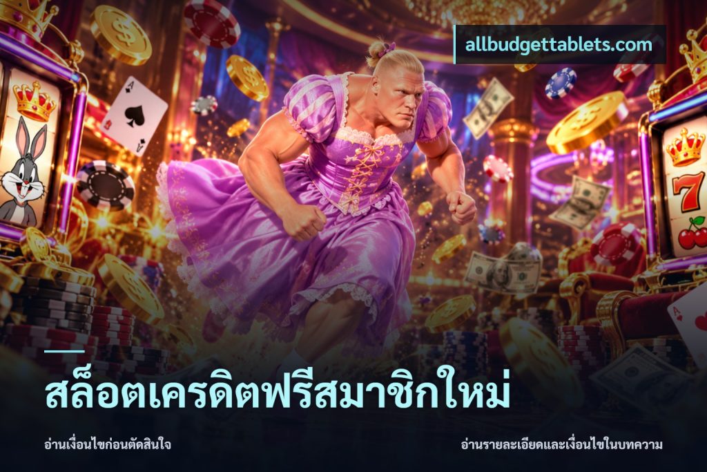 สล็อตเครดิตฟรีสมาชิกใหม่