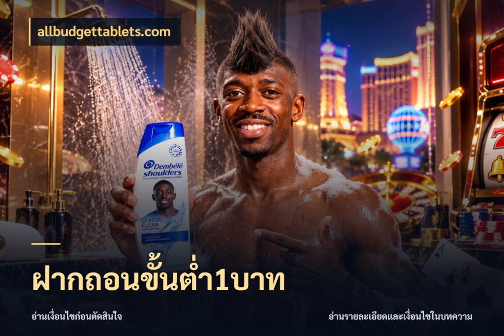 ฝากถอนขั้นต่ำ1บาท เปิดมุมยอดเริ่มต้นสำหรับคนชอบเกม สไตล์ allbudgettablets.com