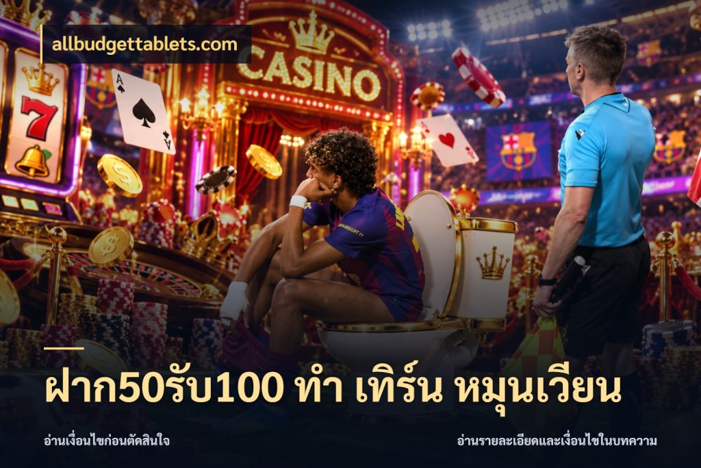 ฝาก50รับ100 ทํา เทิร์น หมุนเวียน สายโบนัสเลือกจังหวะสนุกได้อย่างไร กับ allbudgettablets.com