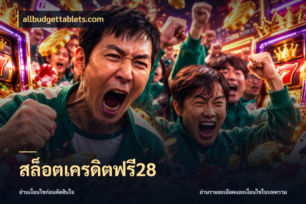 สล็อตเครดิตฟรี28 เปิดประเด็นเครดิตฟรีสำหรับคนชอบลุ้น ในมุม allbudgettablets.com